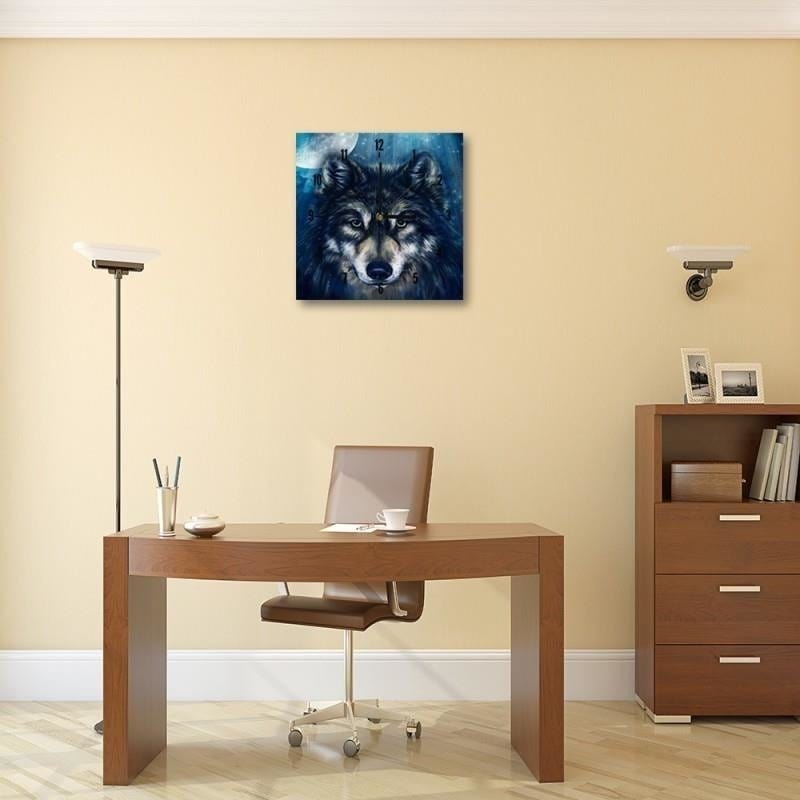 Dekoratīvais sienas pulkstenis Wolf 3 E-interjers.lv