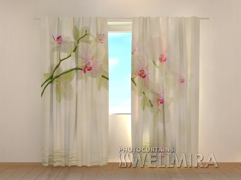 Dienas un nakts aizkari - Baltie ziedi 180 x 140 cm (2X 90x140 cm) / SCREEN E-interjers.lv