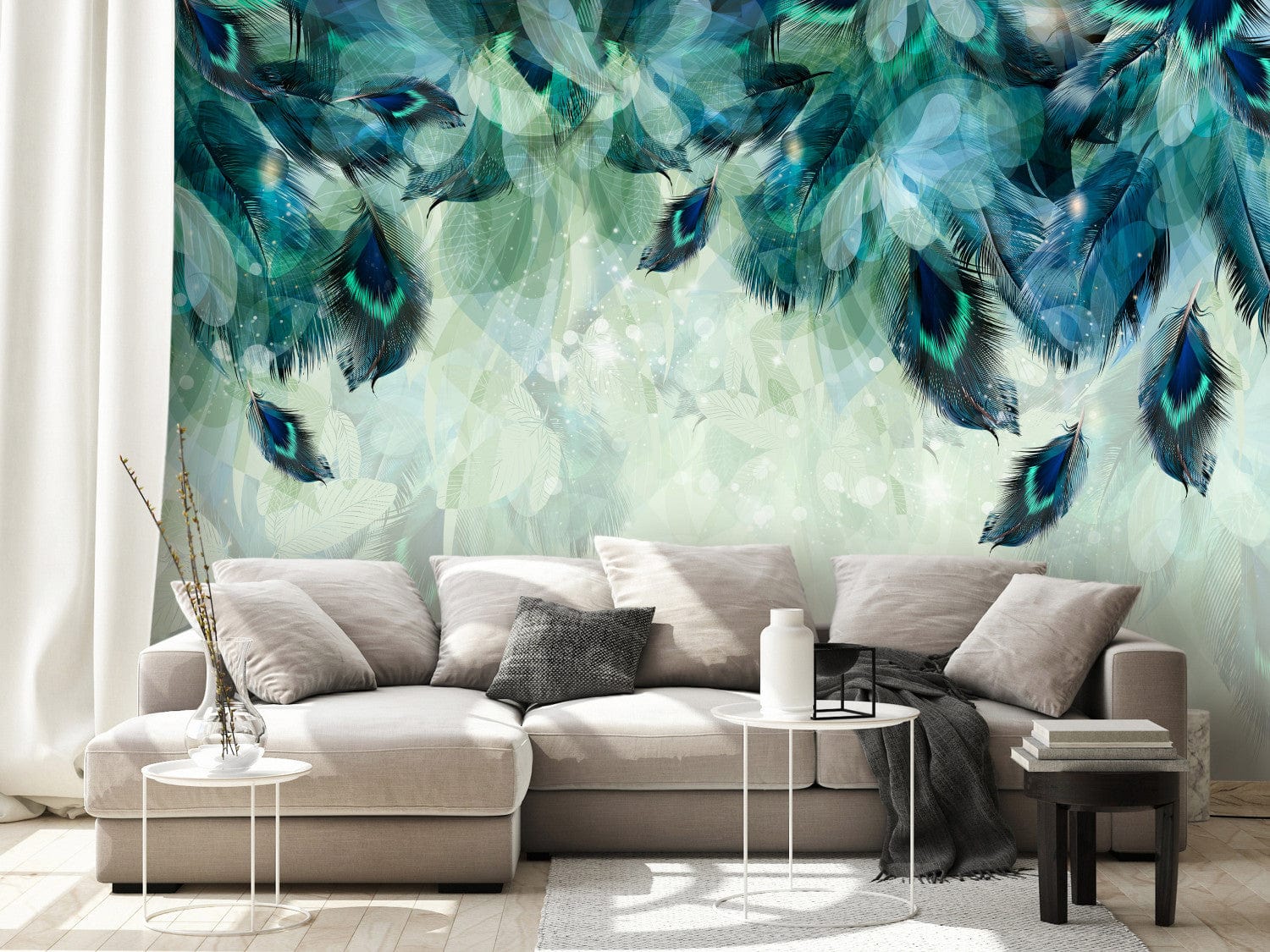 Fototapetes 136333 Smaragda spalvas E-interjers.lv