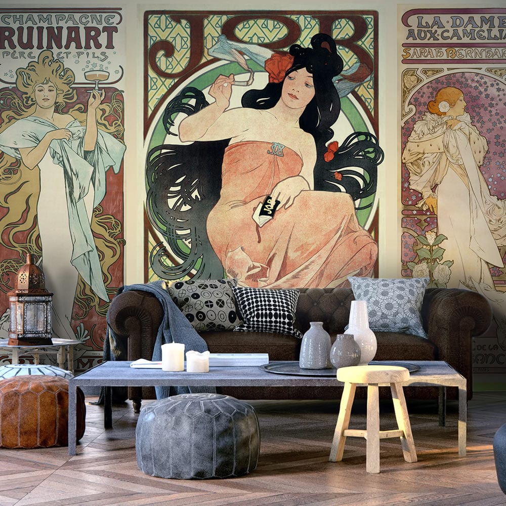 Fototapetes - Alfonss Mucha. Sievietes E-interjers.lv