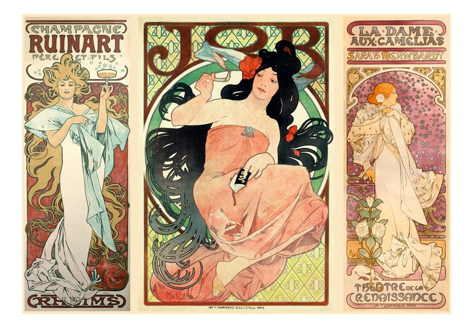 Fototapetes - Alfonss Mucha. Sievietes E-interjers.lv