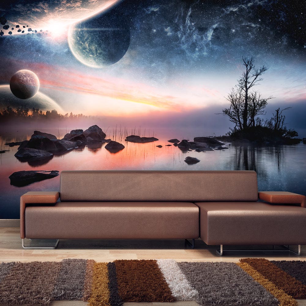 Fototapetes ar kosmosa tematiku - Kosmiskā ainava E-interjers.lv