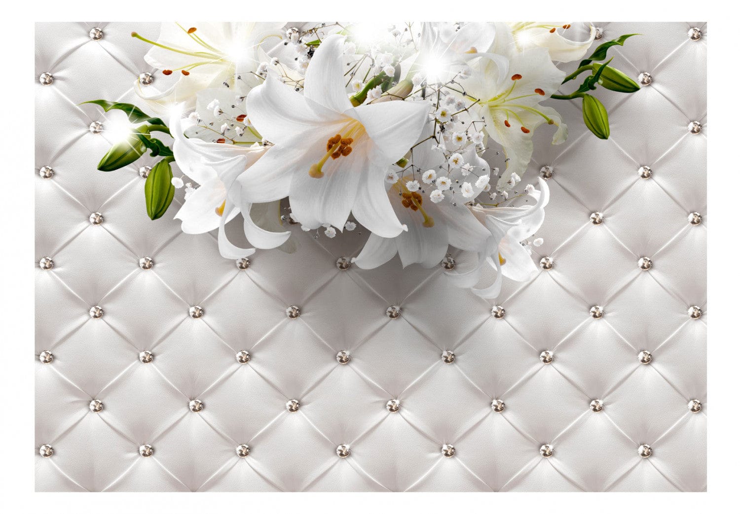 Fototapetes ar ziediem - Elegances princese E-interjers.lv