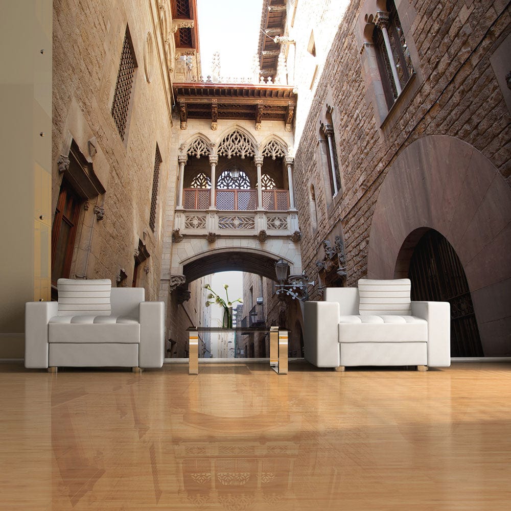 Fototapetes - Barselonas Palau generalitat gotikas Barrio E-interjers.lv