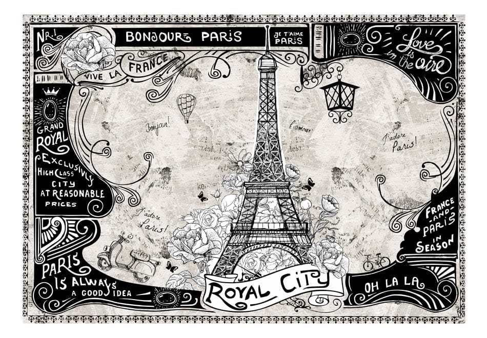 Fototapetes - Bonjour Paris E-interjers.lv