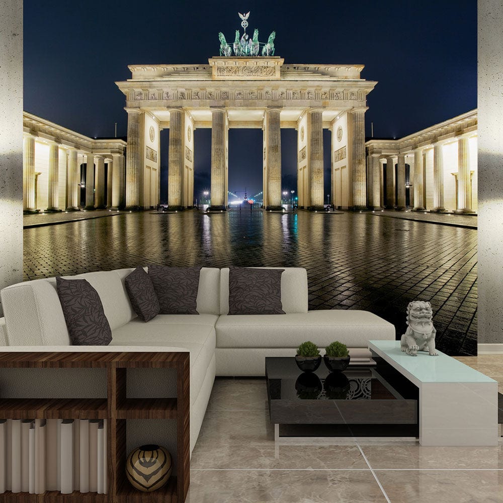 Fototapetes - Brandenburgas vārti naktī 450x270 E-interjers.lv