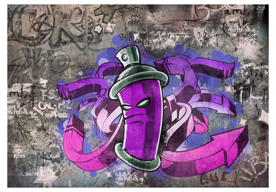 Fototapetes - Grafiti krāsu bundžas E-interjers.lv