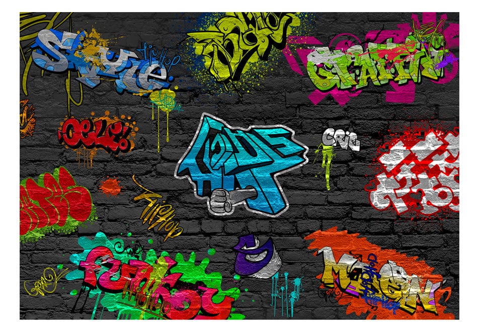 Fototapetes - Grafiti siena E-interjers.lv