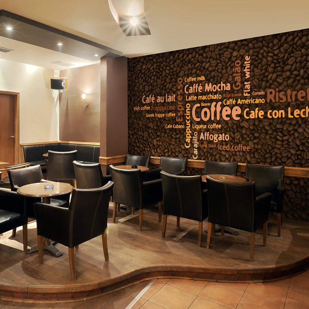Fototapetes - Latte, espresso, cappucino... E-interjers.lv