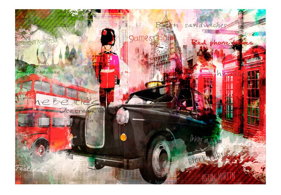 Fototapetes - Londonas ielas E-interjers.lv