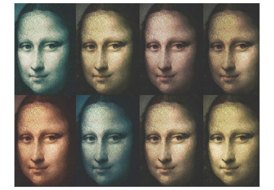 Fototapetes - Mona Liza (popārts) E-interjers.lv