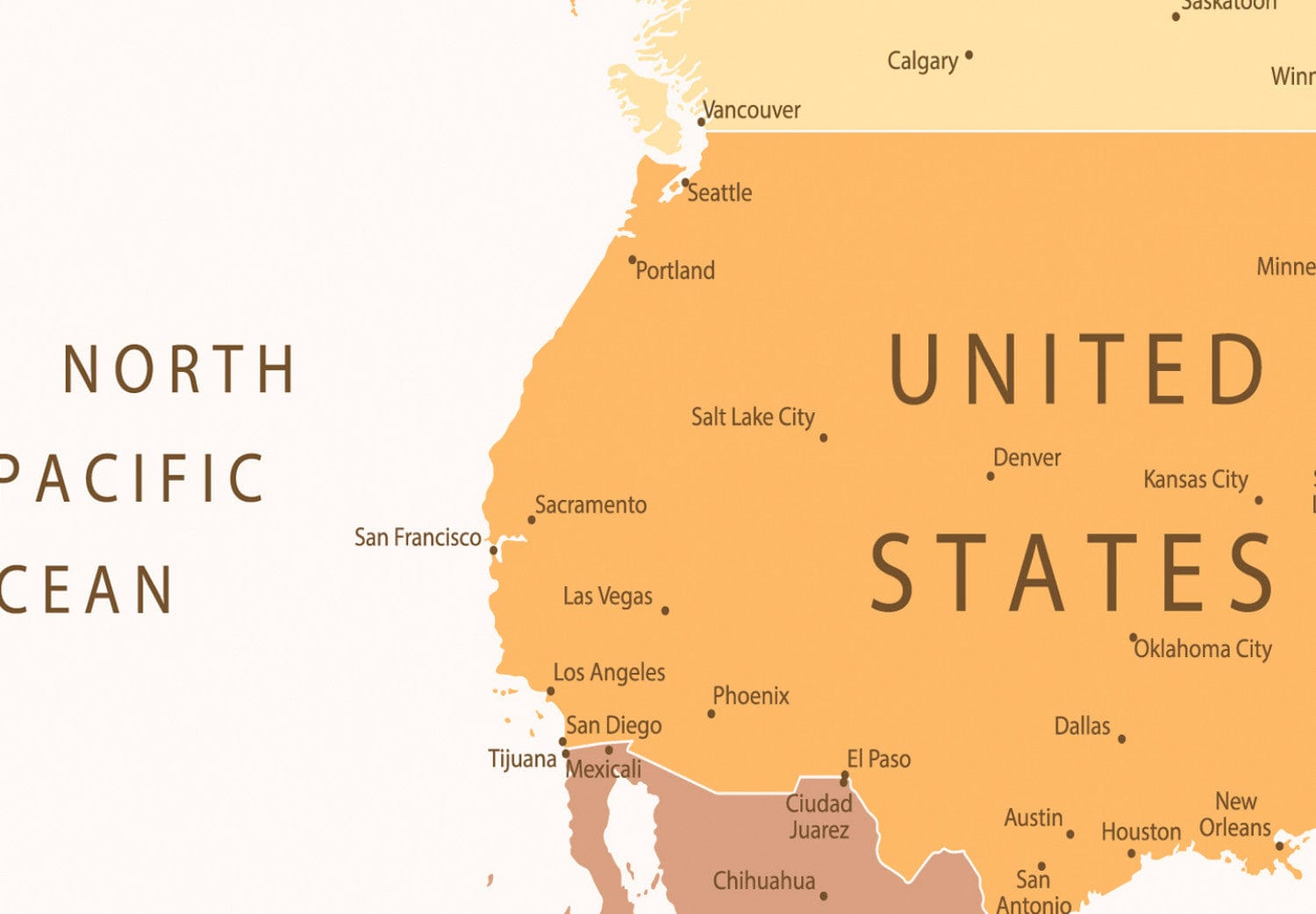 Fototapetes - Pasaules karte E-interjers.lv