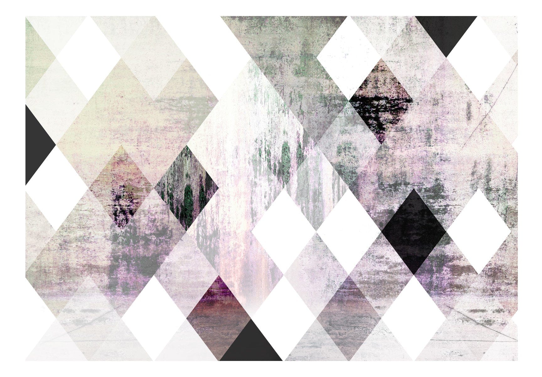 Fototapetes - Rombiskā šaha tāfele (rozā) E-interjers.lv