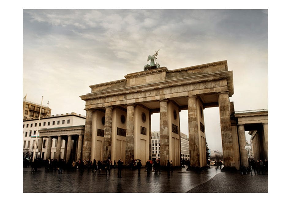 Fototapetes - Tūristi pie Brandenburgas vārtiem E-interjers.lv