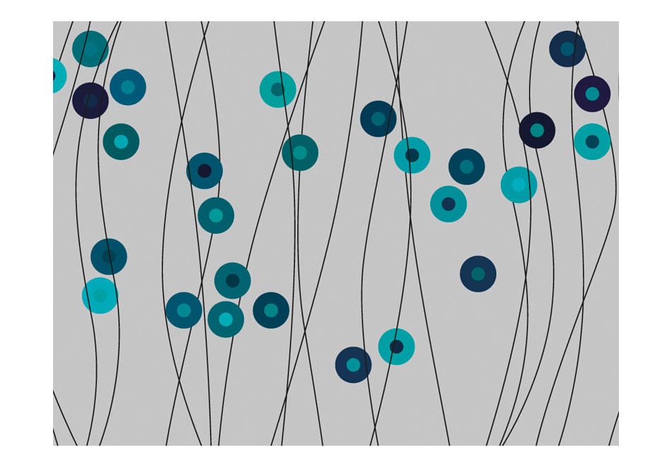 Fototapetes - Zilās pogas E-interjers.lv