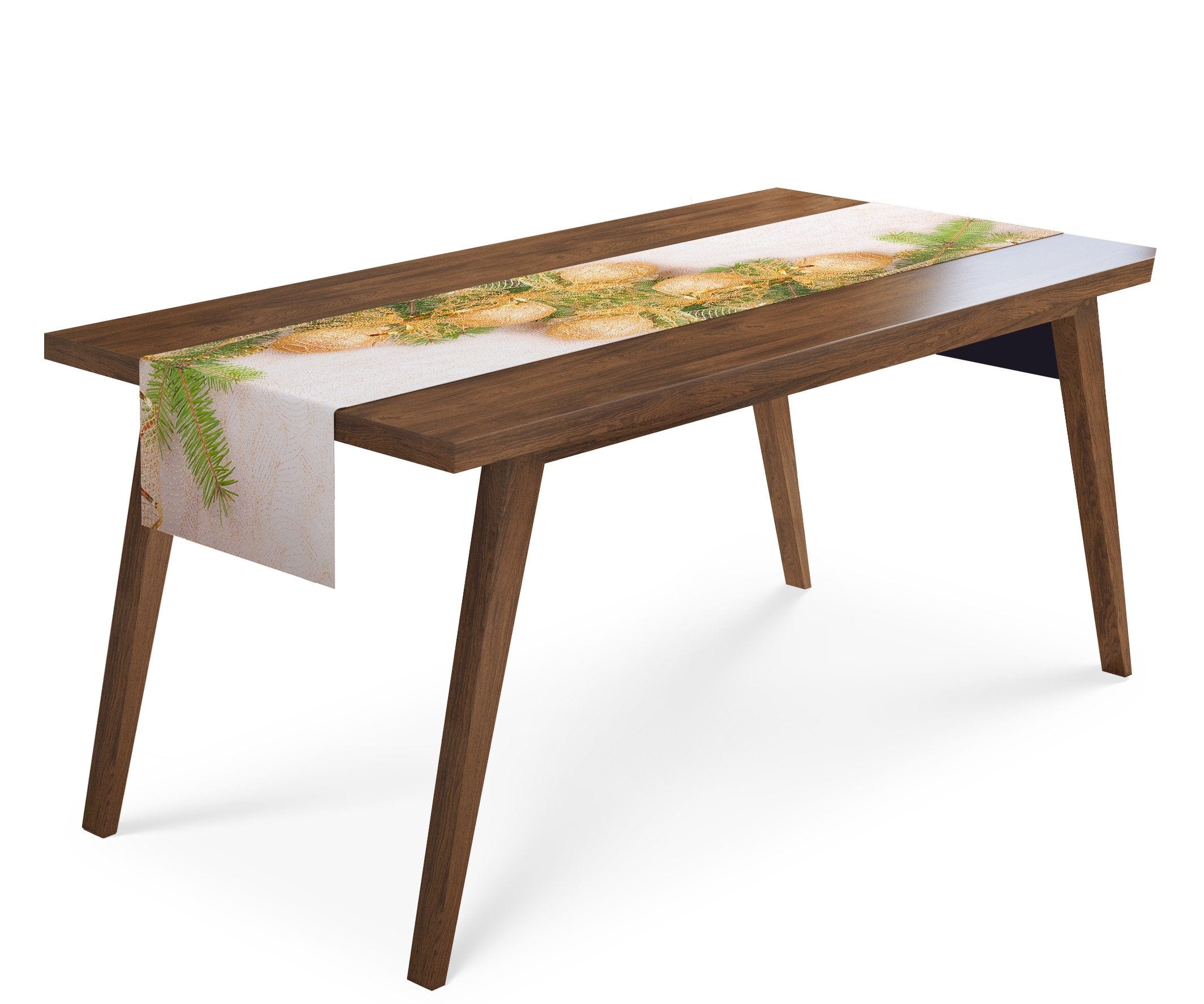 Galda celiņš Golden Xmas Bows Home Trends