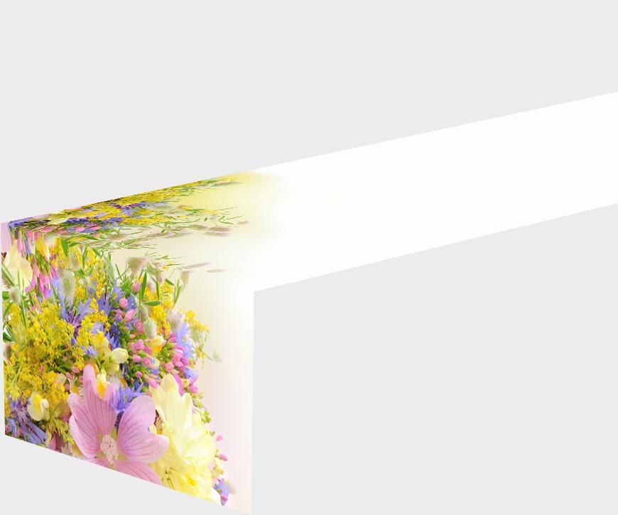 Galda celiņš Summer field flowers Home Trends