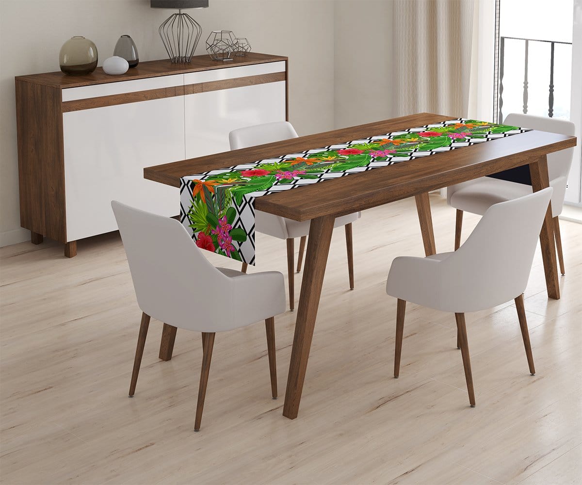 Galda celiņš Tropical Plants and Rhombus Home Trends