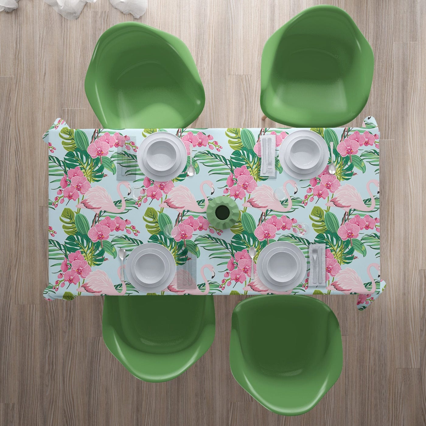 Galdauts - Rozā flamingo un orhidejas Home Trends