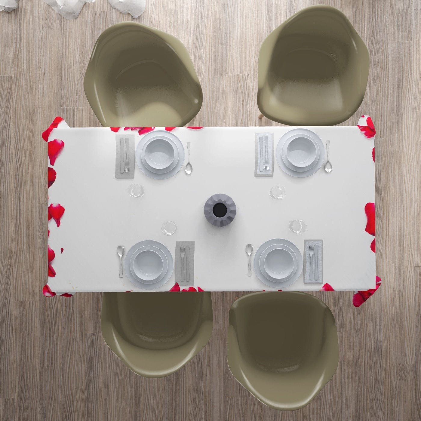 Galdauts - Sarkanās rozes ziedlapiņas Home Trends