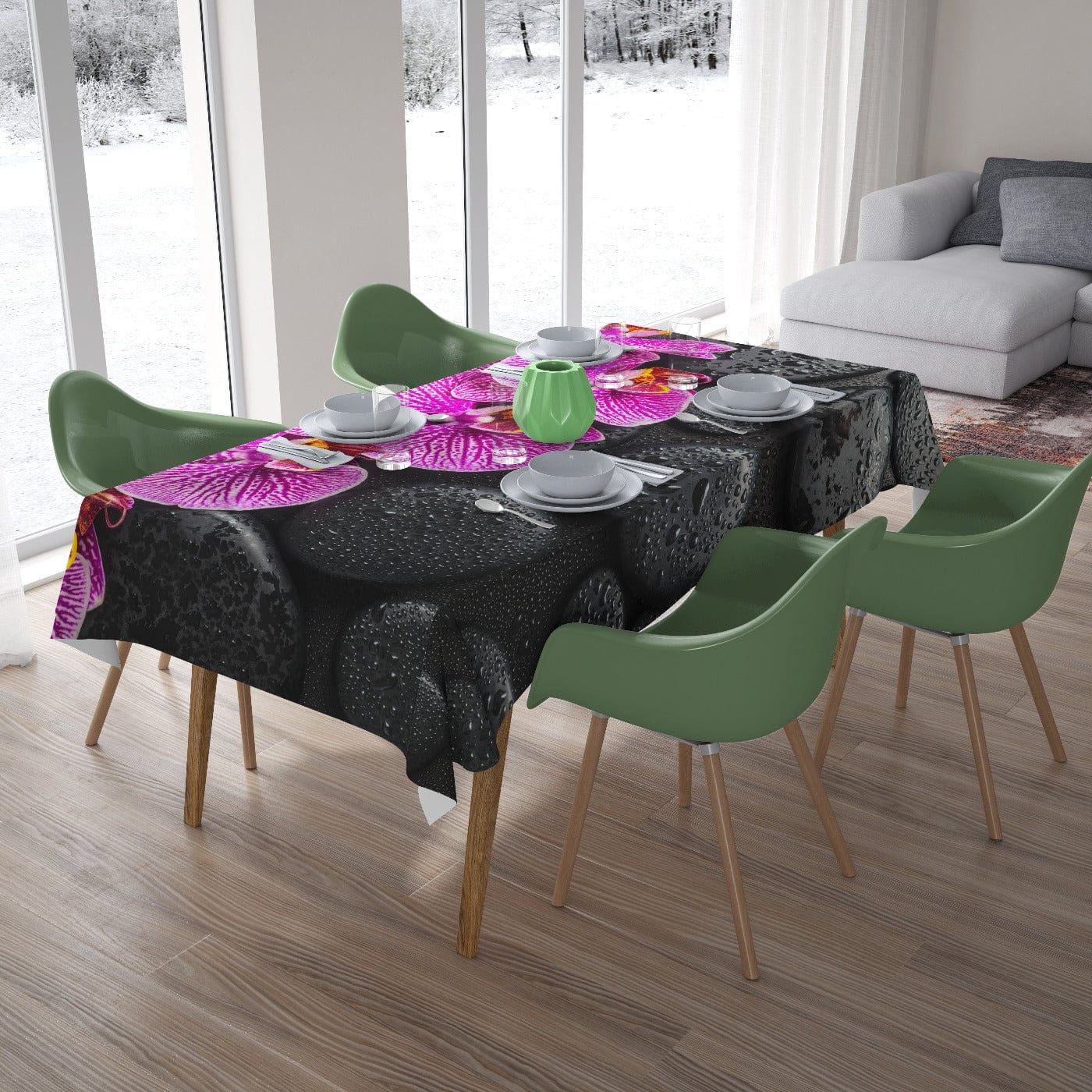 Galdauts - Ziedošs violets zariņš Home Trends