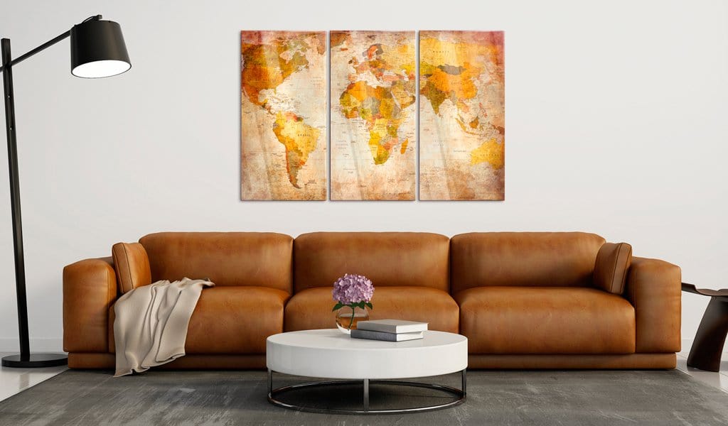 Glezna ar akrila stiklu - Antīkas ceļojumi Home trends