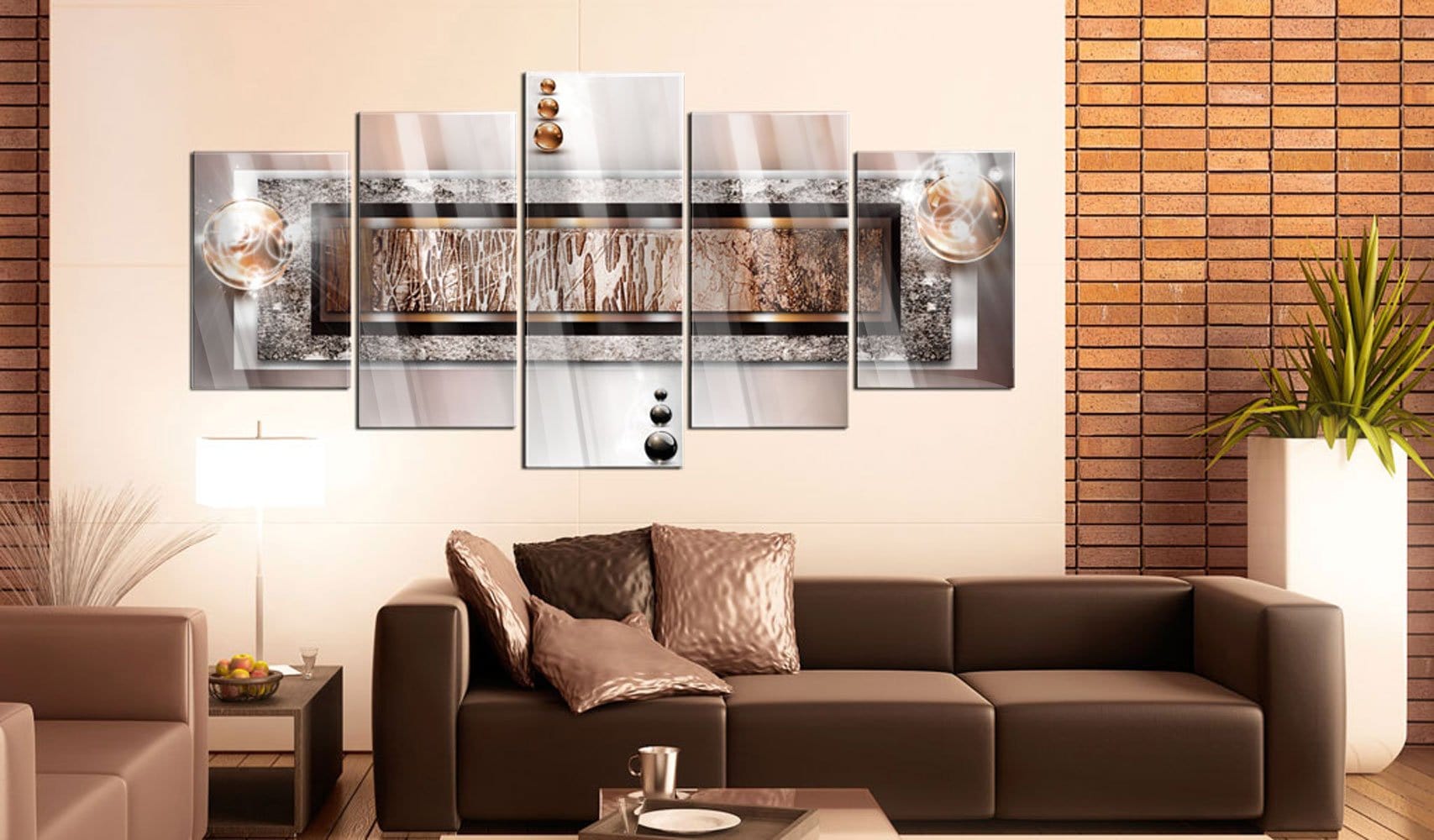Glezna ar akrila stiklu - Kanēļa klints Home trends