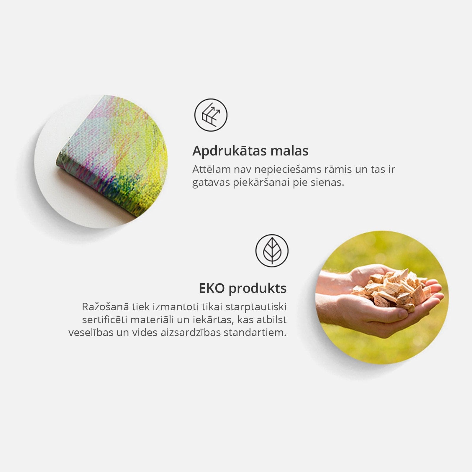 Glezna ar akrila stiklu - Klusā pludmale Home trends