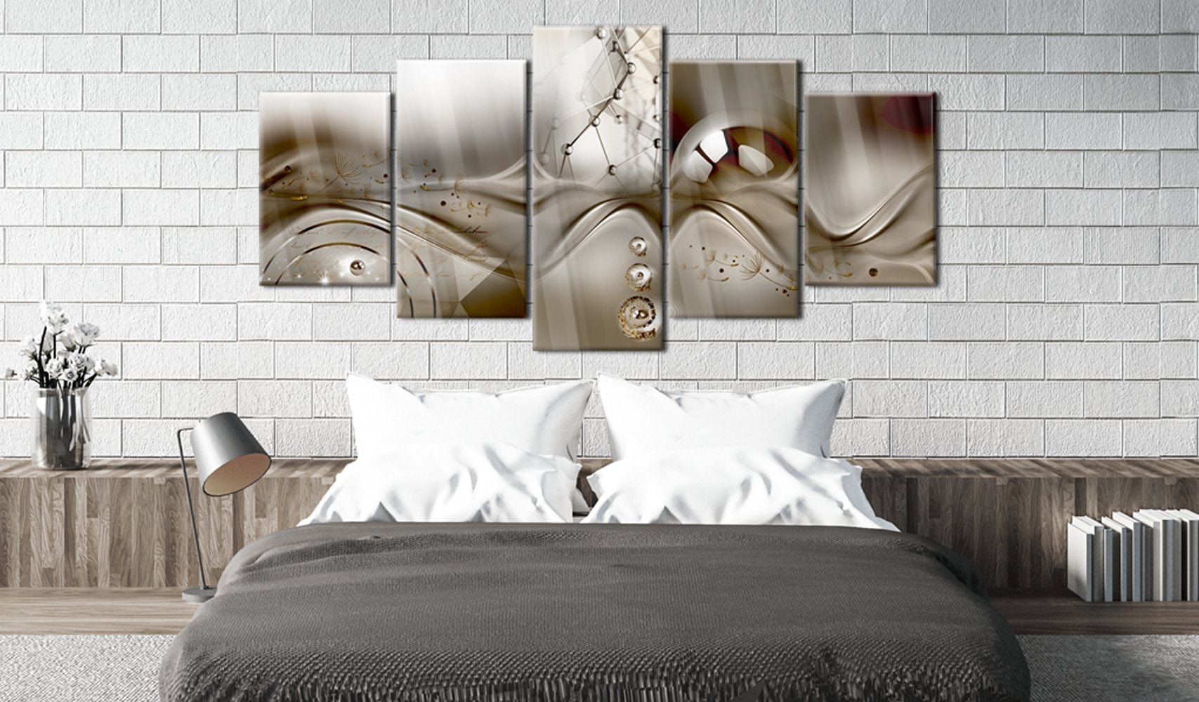 Glezna ar akrila stiklu - Mākslinieciskā disharmonija Home trends