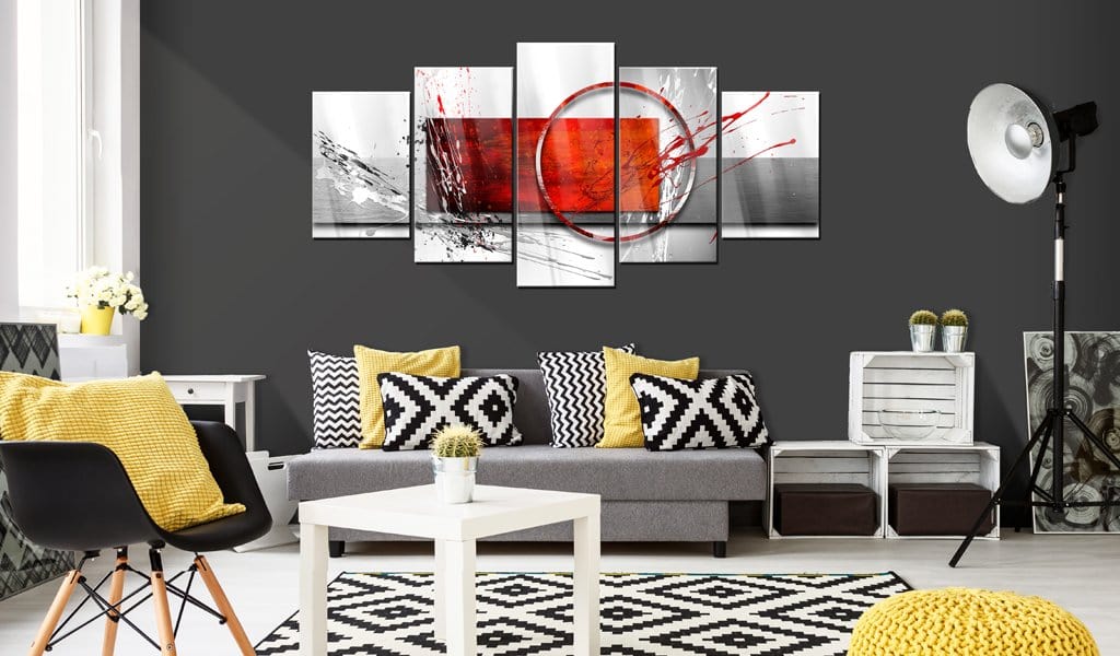 Glezna ar akrila stiklu - Ziemas ekspresija Home trends