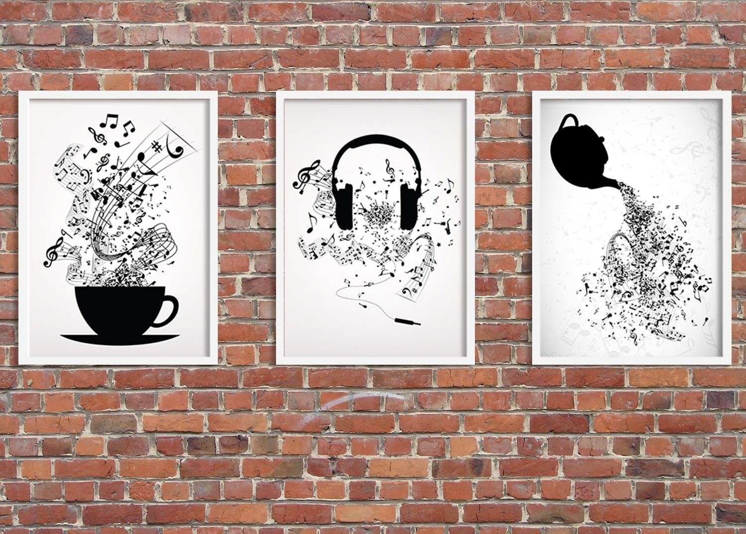 Glezna baltā rāmī - Abstract Home Trends DECO