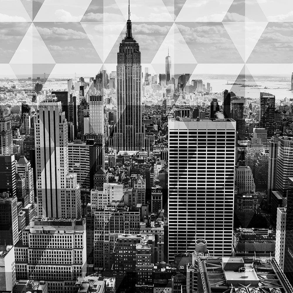 Glezna baltā rāmī - Architecture City 3 Home Trends DECO