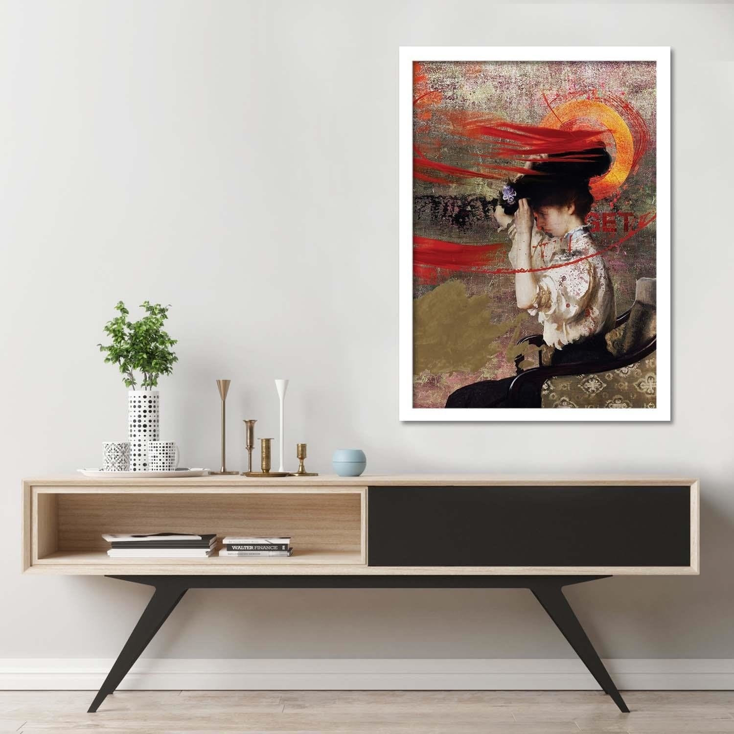 Glezna baltā rāmī - Baroque Home Trends DECO