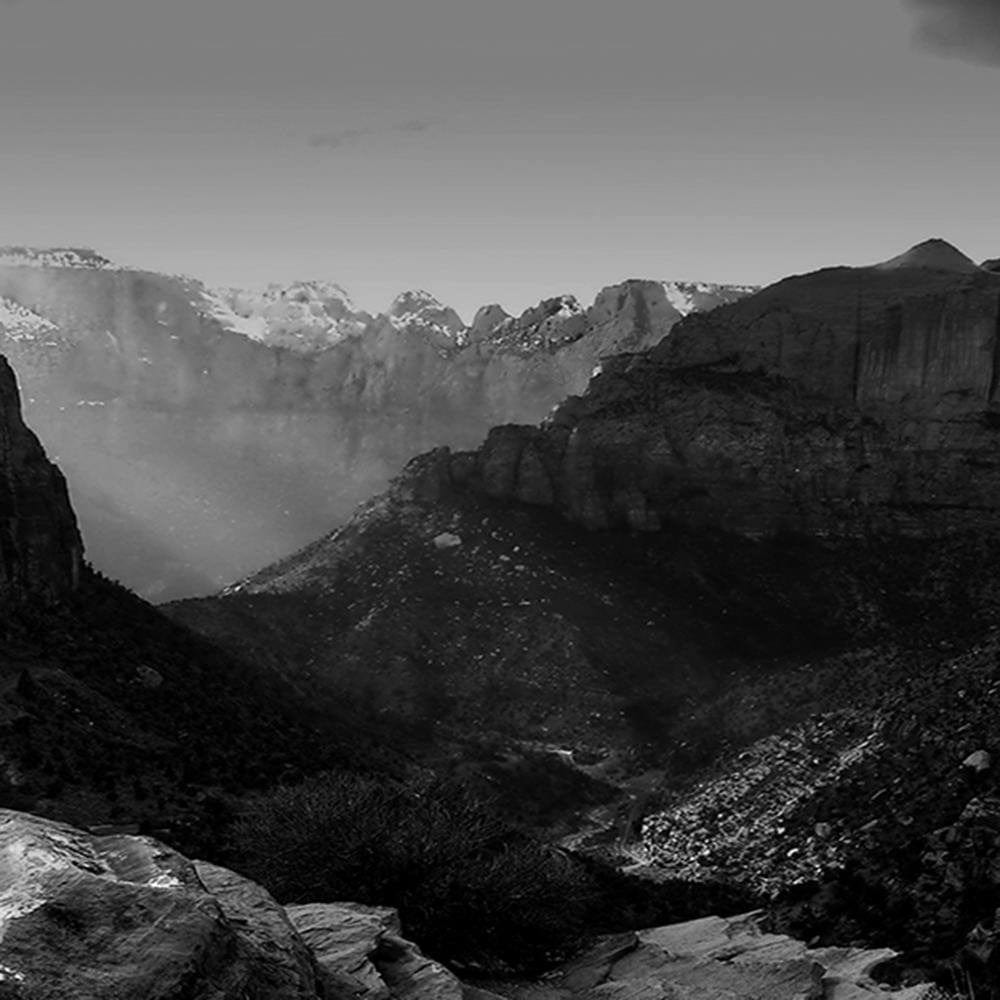 Glezna baltā rāmī - Between The Rocks 2 Home Trends DECO