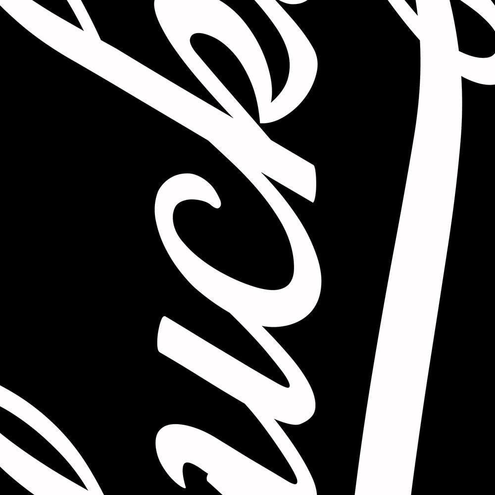 Glezna baltā rāmī - Black Lucky Home Trends DECO