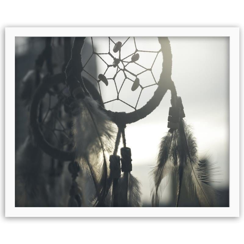 Glezna baltā rāmī - Boho decorations 2 Home Trends DECO