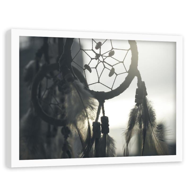 Glezna baltā rāmī - Boho decorations 2 Home Trends DECO