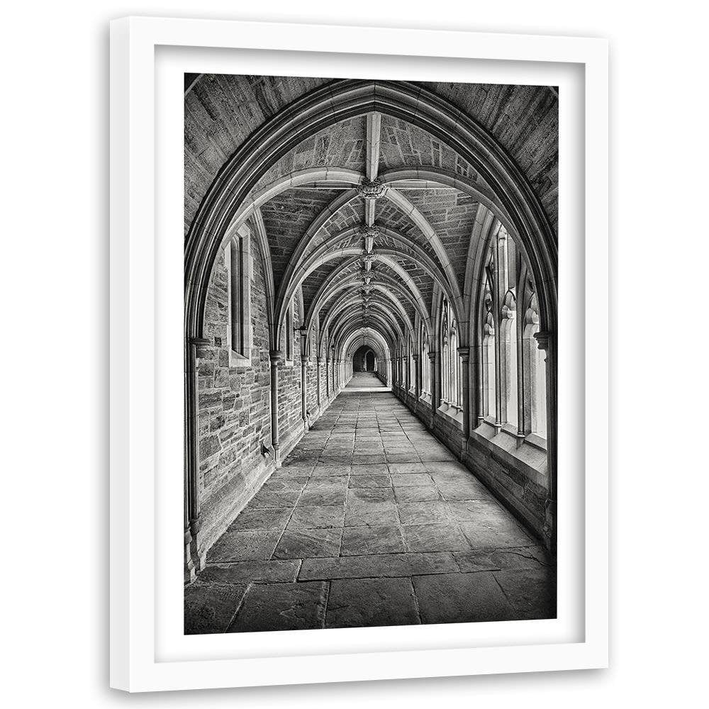 Glezna baltā rāmī - Cathedral Home Trends DECO