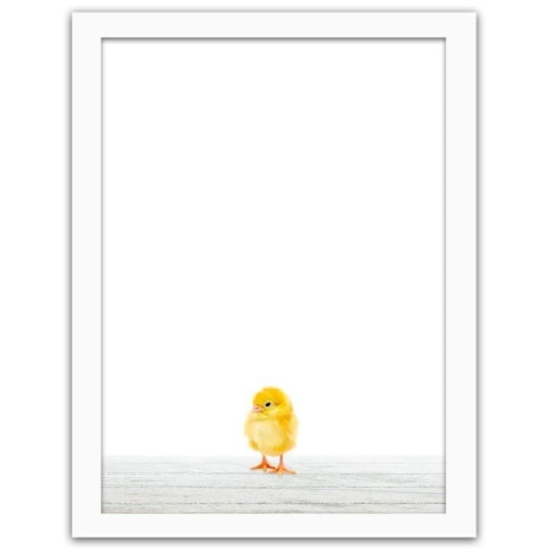 Glezna baltā rāmī - Chicken Home Trends DECO