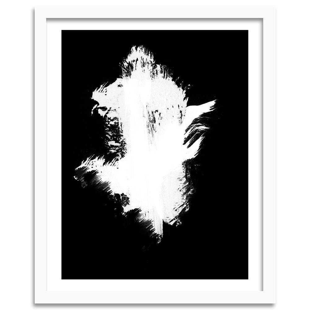 Glezna baltā rāmī - Color Contrast Home Trends DECO