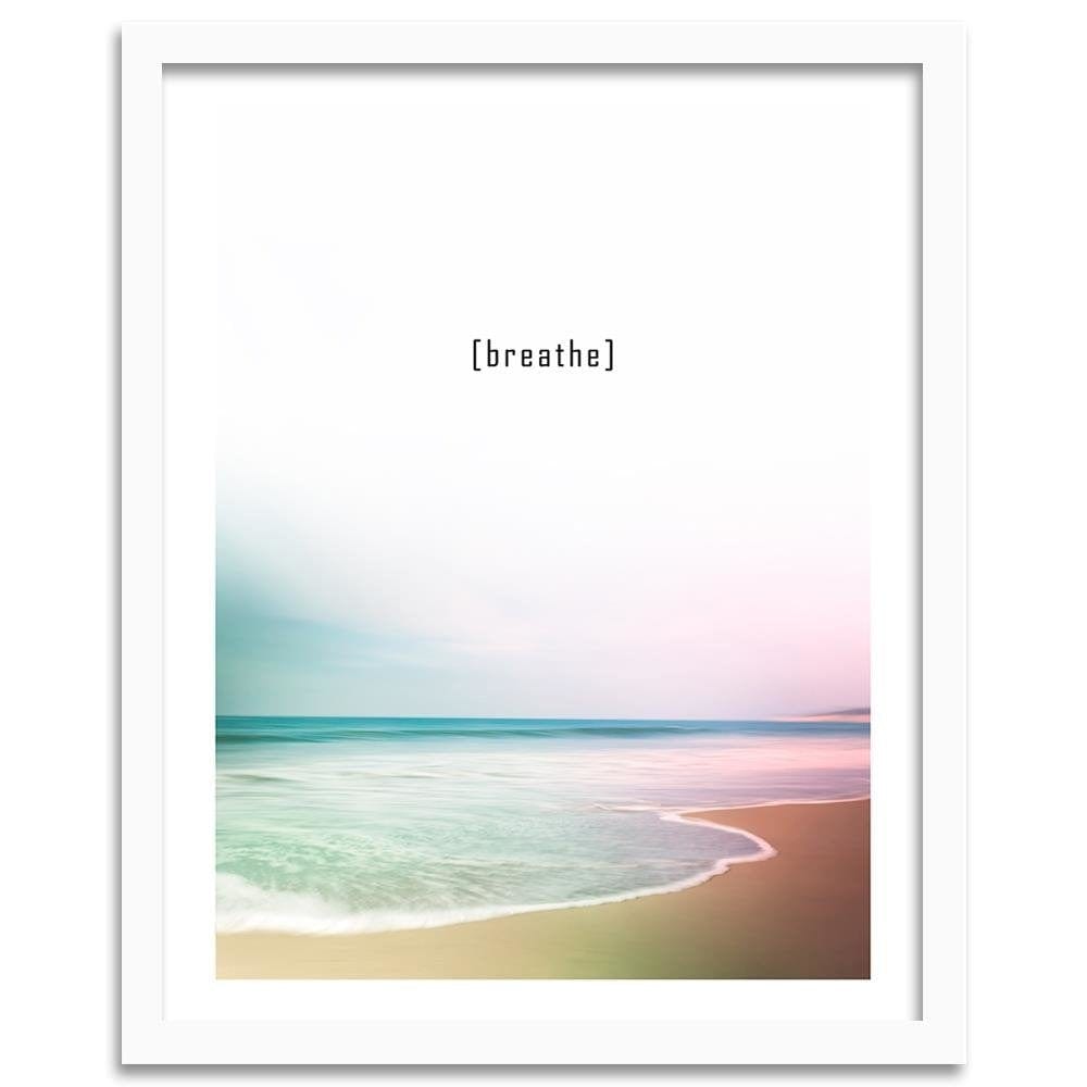 Glezna baltā rāmī - Cover - Breathe Home Trends DECO
