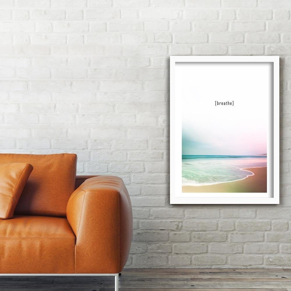 Glezna baltā rāmī - Cover - Breathe Home Trends DECO
