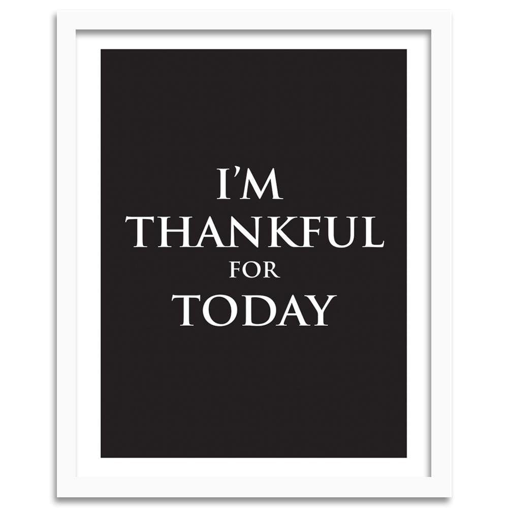 Glezna baltā rāmī - Cover - Gratitude Home Trends DECO
