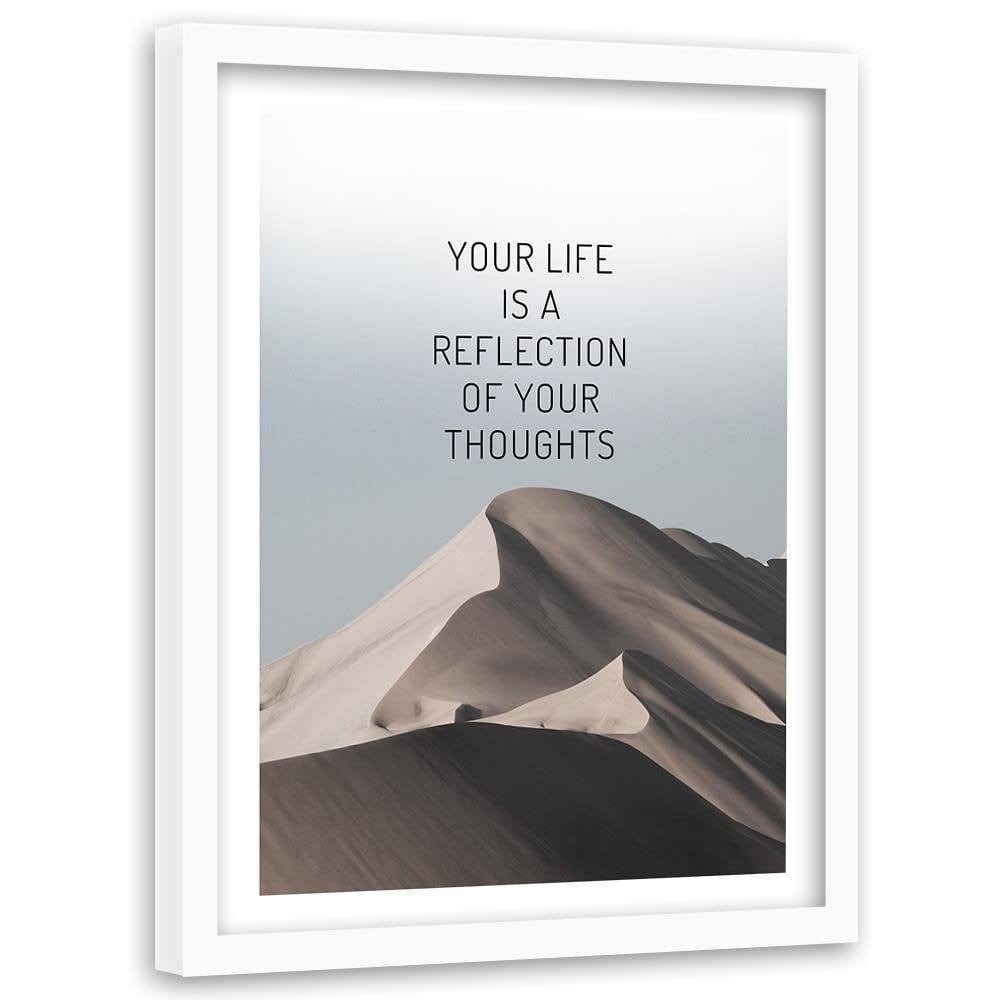 Glezna baltā rāmī - Cover - Your Life Home Trends DECO