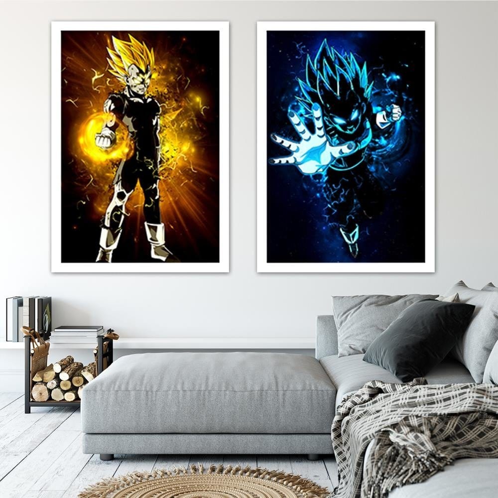 Glezna baltā rāmī - Dragon Ball 1 Home Trends DECO
