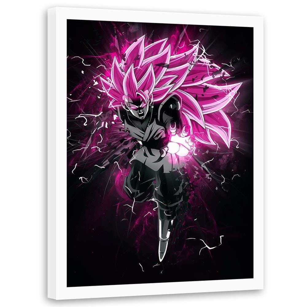 Glezna baltā rāmī - Dragon Ball 2 Home Trends DECO