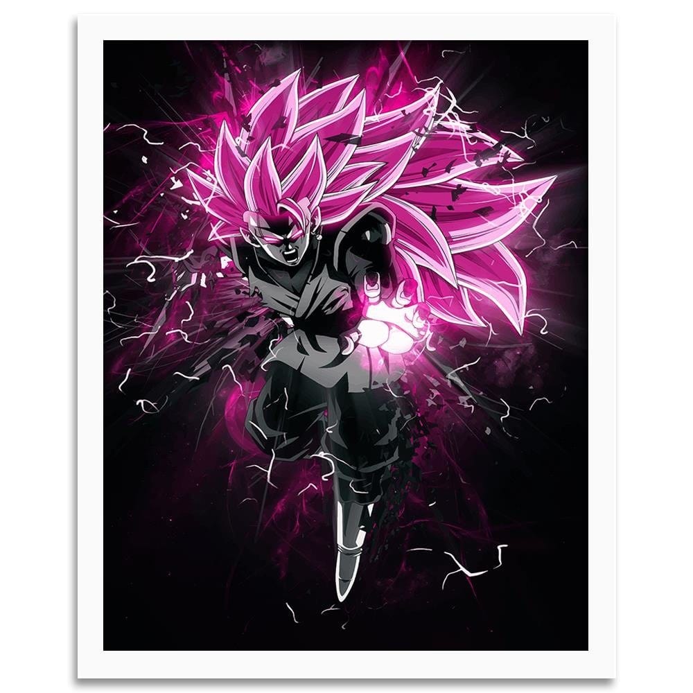 Glezna baltā rāmī - Dragon Ball 2 Home Trends DECO