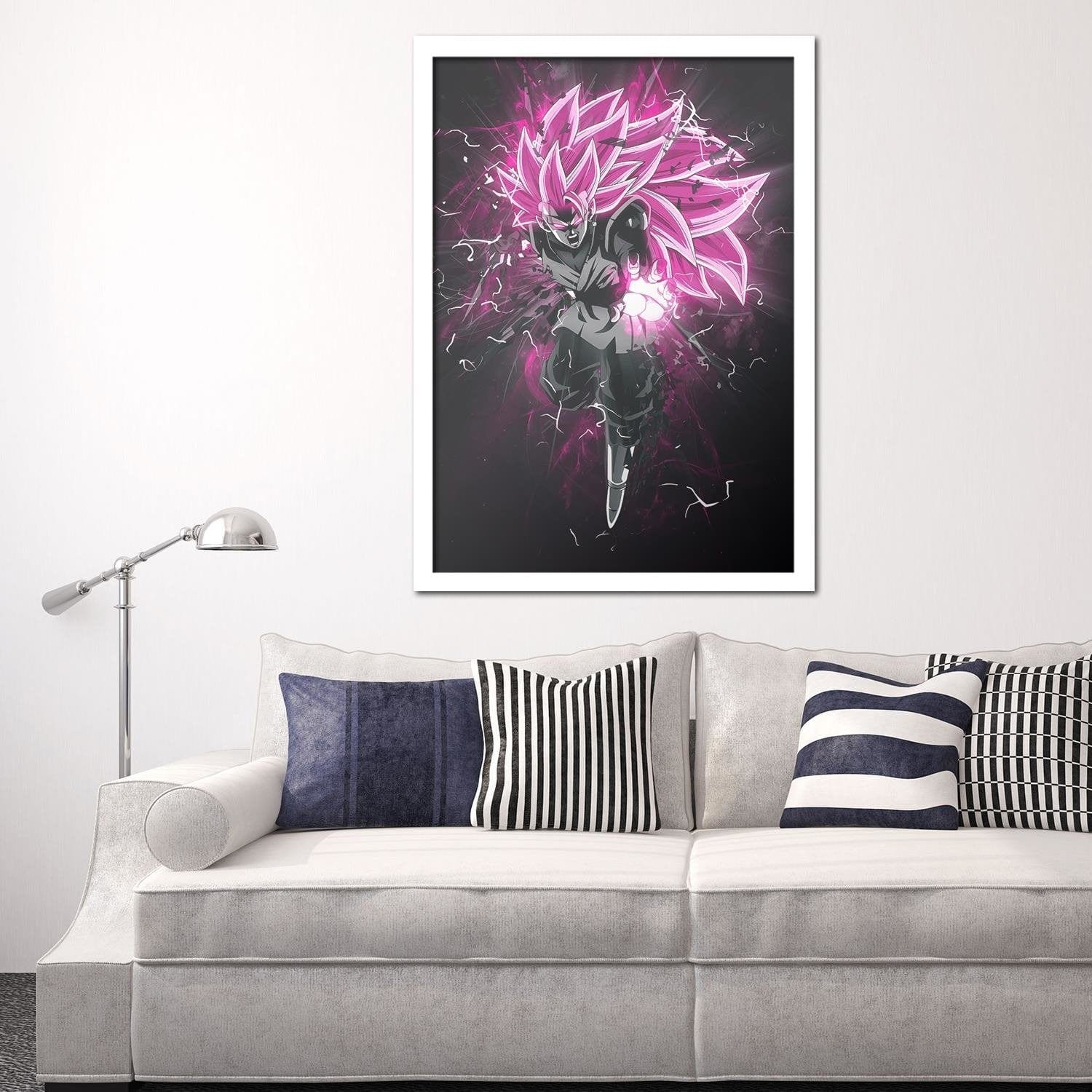 Glezna baltā rāmī - Dragon Ball 2 Home Trends DECO