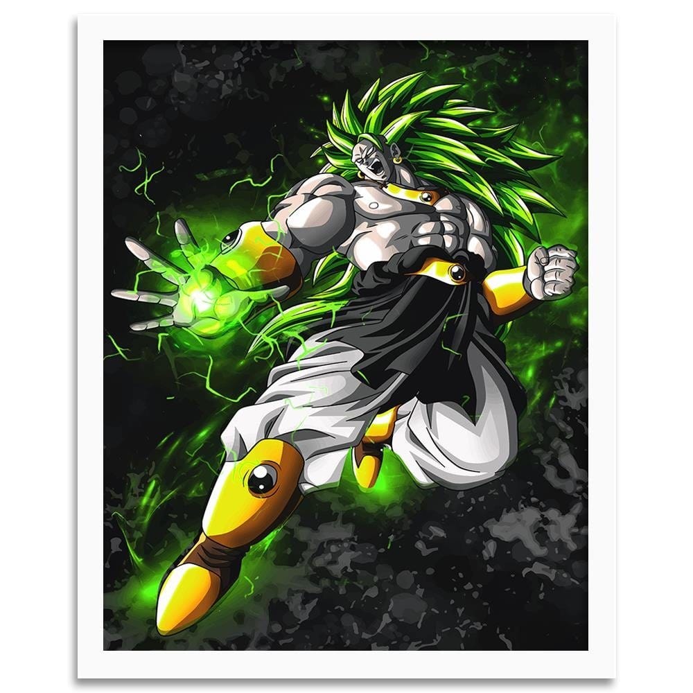 Glezna baltā rāmī - Dragon Ball 4 Home Trends DECO
