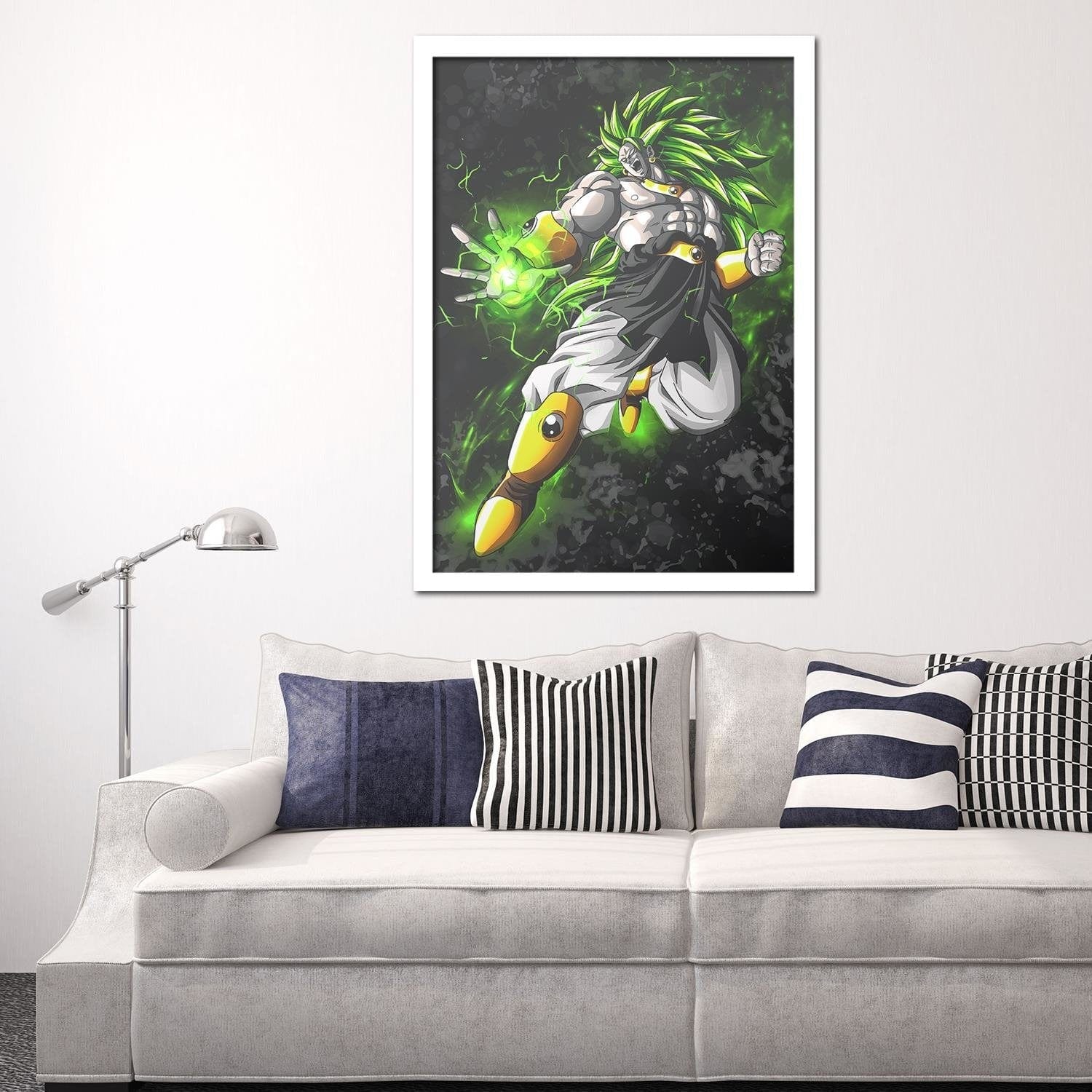 Glezna baltā rāmī - Dragon Ball 4 Home Trends DECO